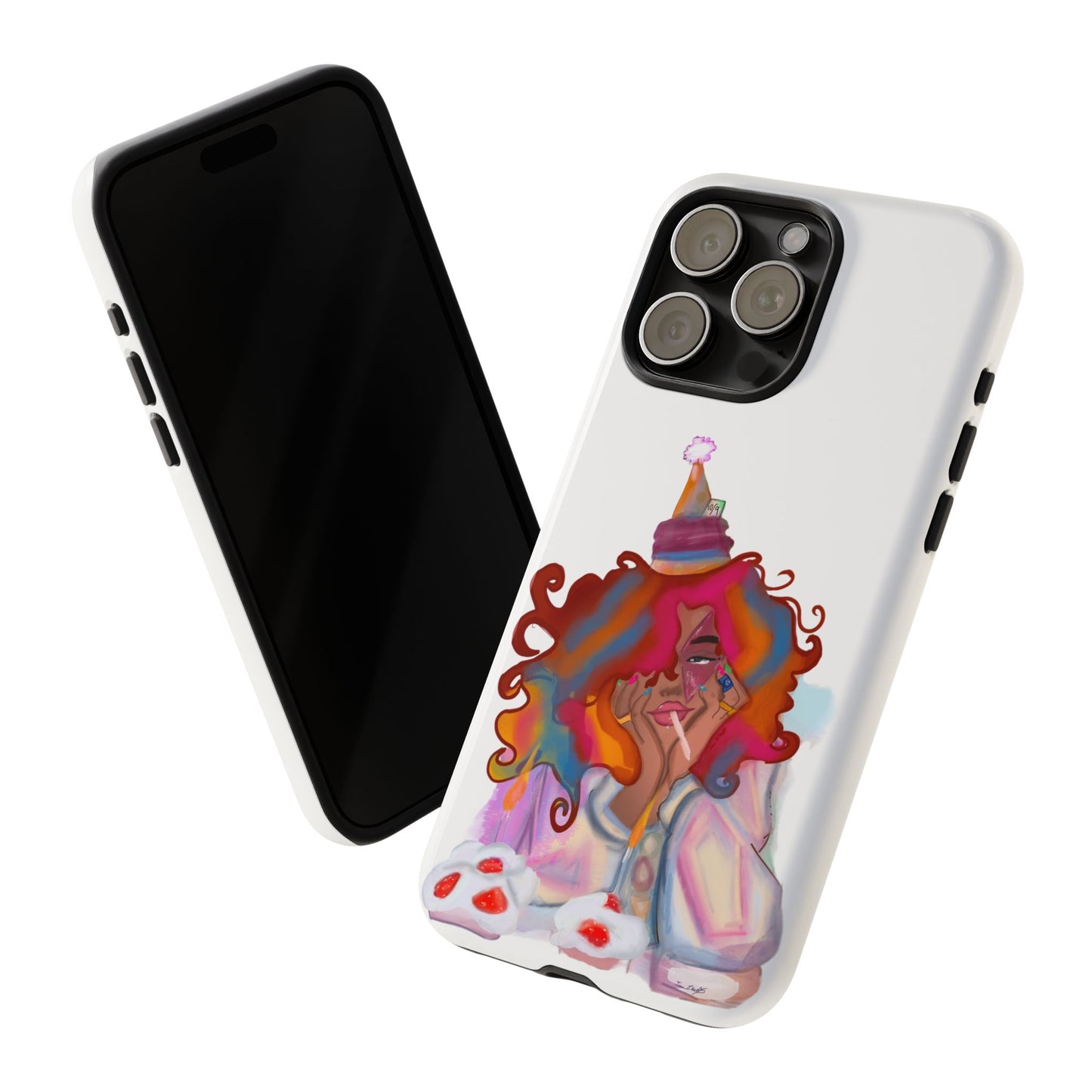 Custom Exclusive ‘ Confetti Hues’  Art Design- Tough Cases