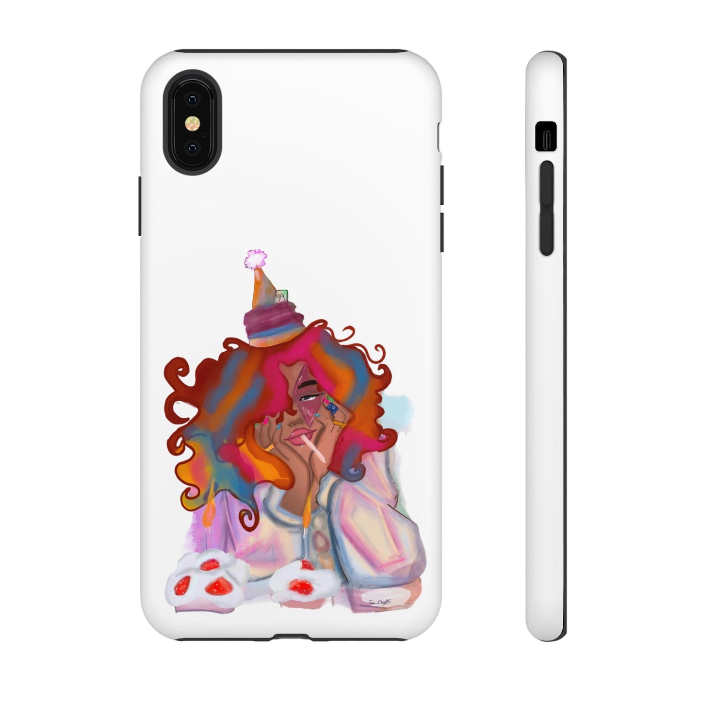 Custom Exclusive ‘ Confetti Hues’  Art Design- Tough Cases