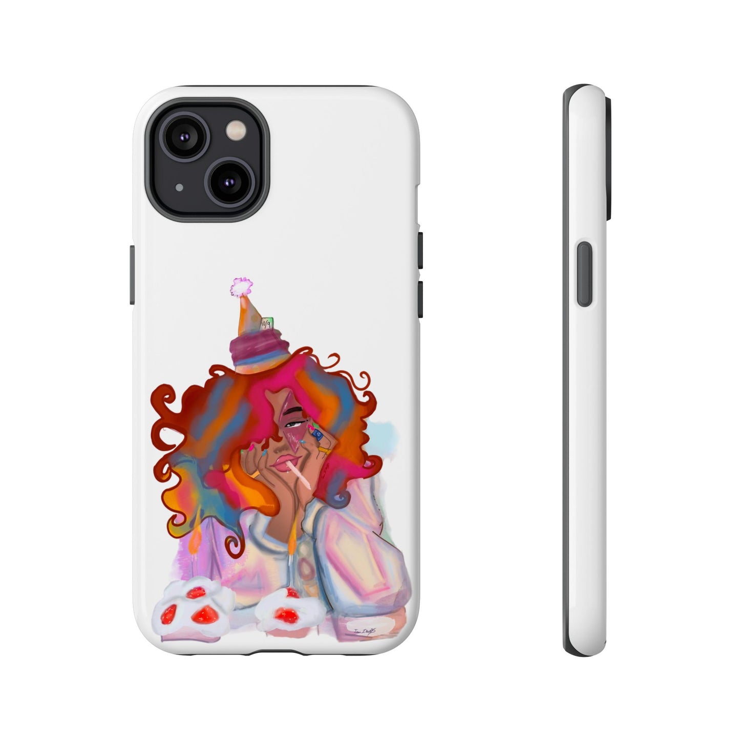 Custom Exclusive ‘ Confetti Hues’  Art Design- Tough Cases