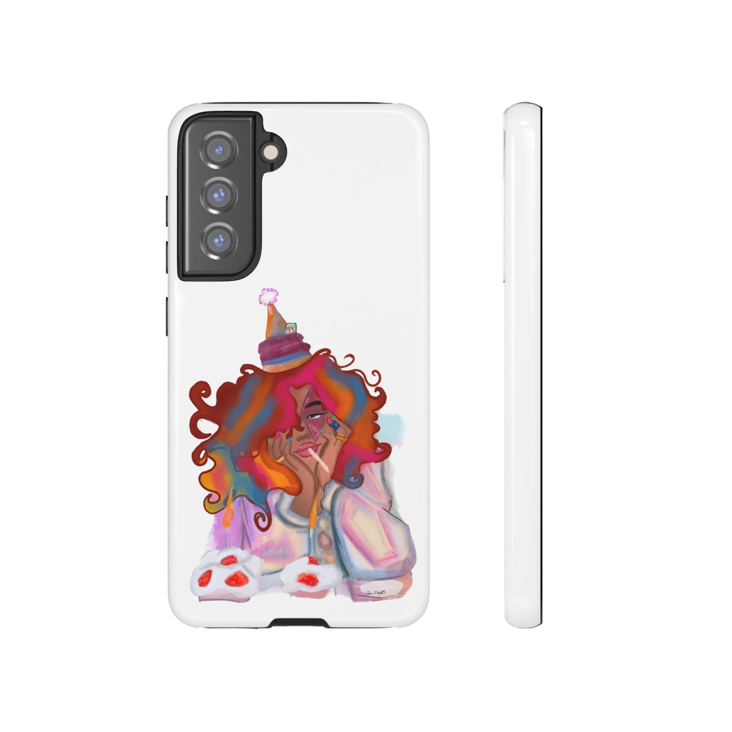 Custom Exclusive ‘ Confetti Hues’  Art Design- Tough Cases