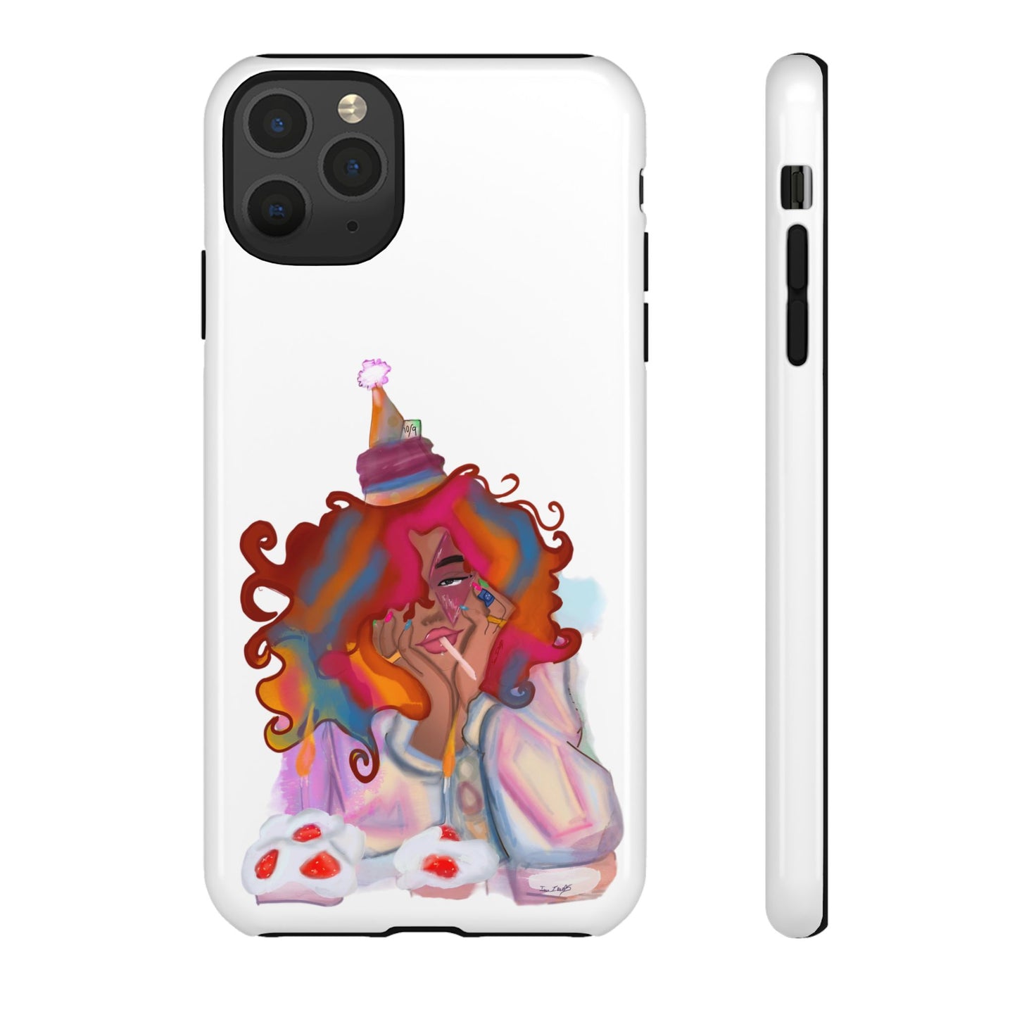 Custom Exclusive ‘ Confetti Hues’  Art Design- Tough Cases