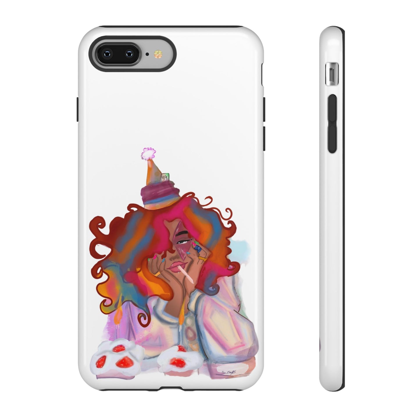 Custom Exclusive ‘ Confetti Hues’  Art Design- Tough Cases