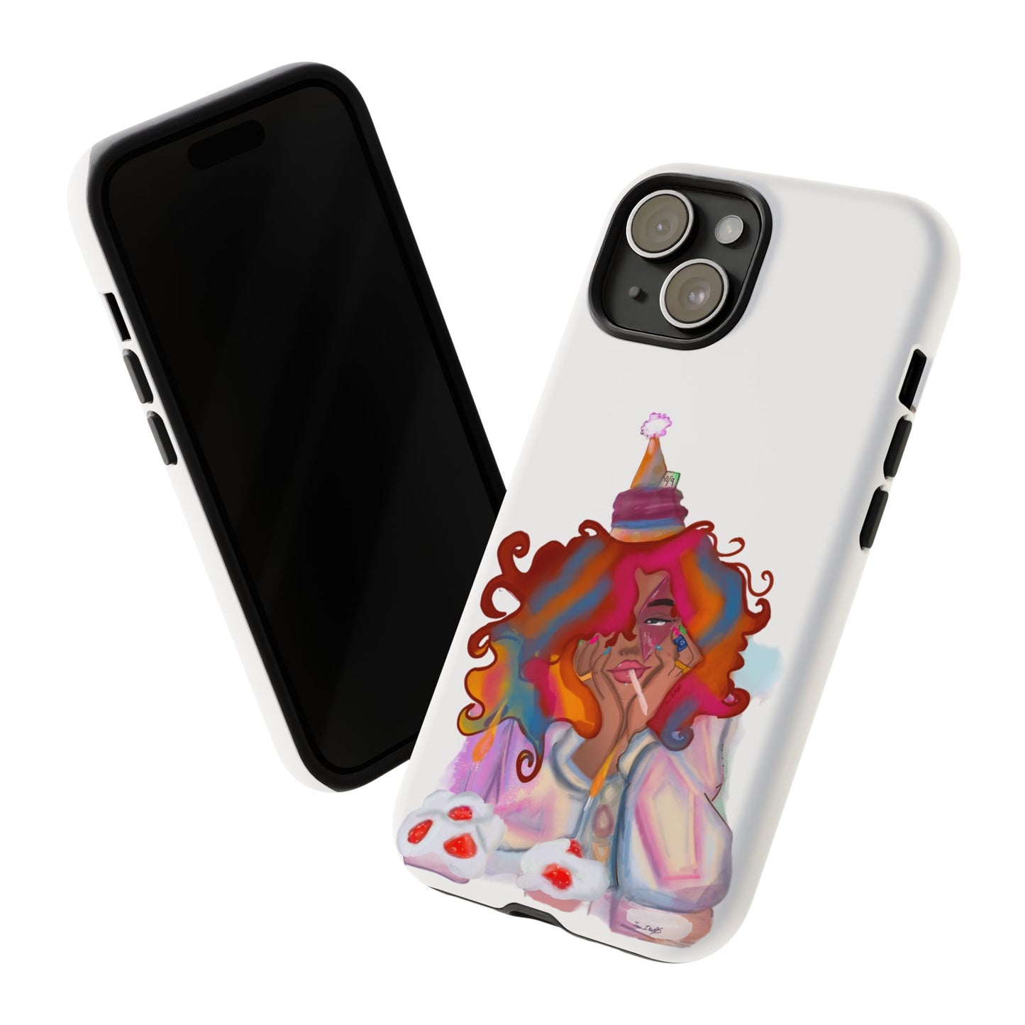 Custom Exclusive ‘ Confetti Hues’  Art Design- Tough Cases