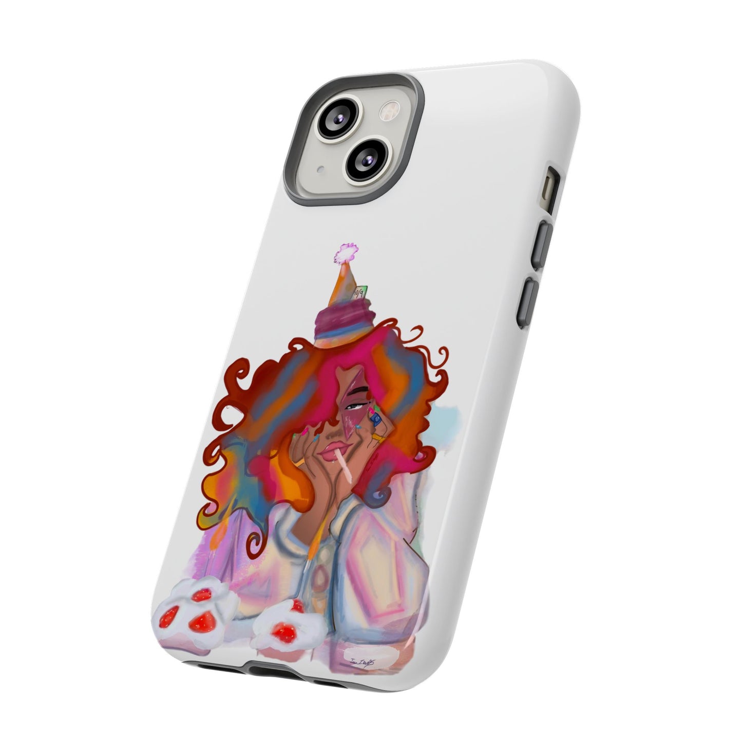 Custom Exclusive ‘ Confetti Hues’  Art Design- Tough Cases