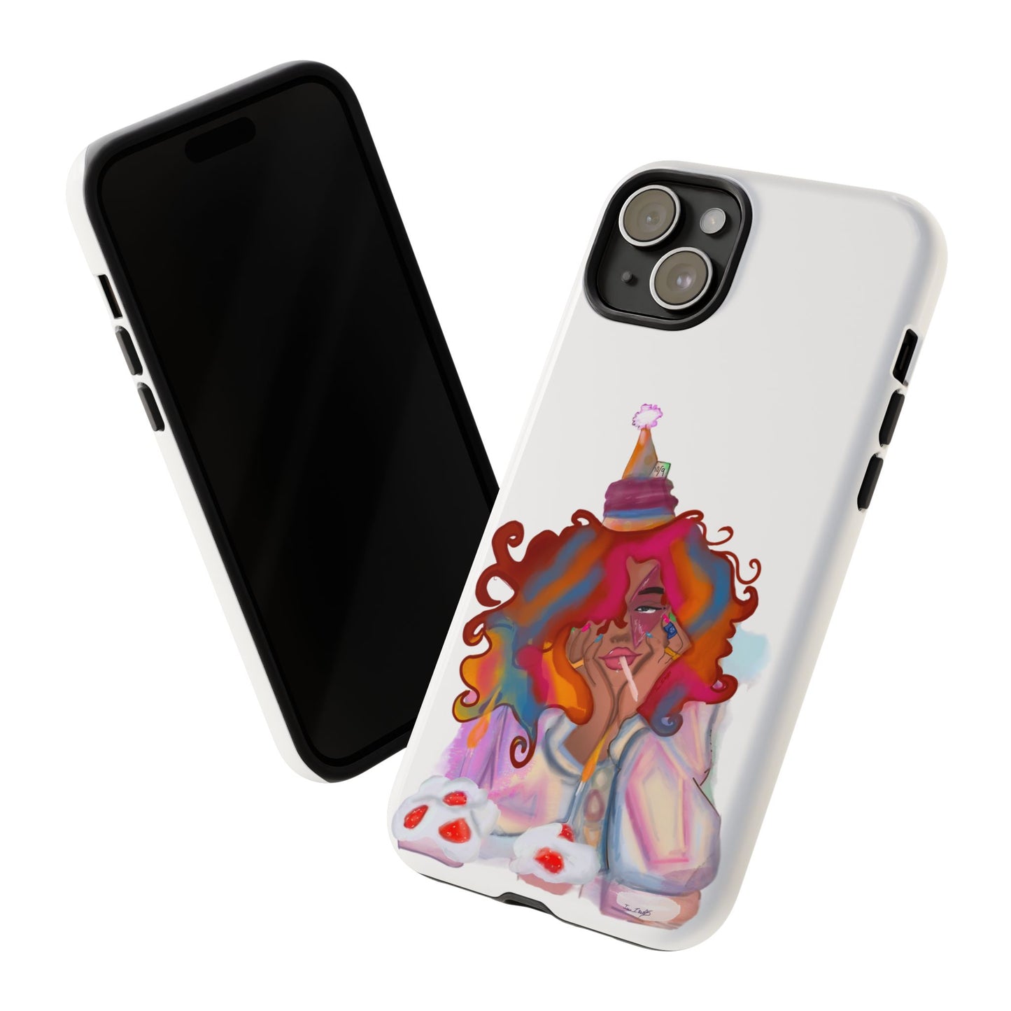 Custom Exclusive ‘ Confetti Hues’  Art Design- Tough Cases