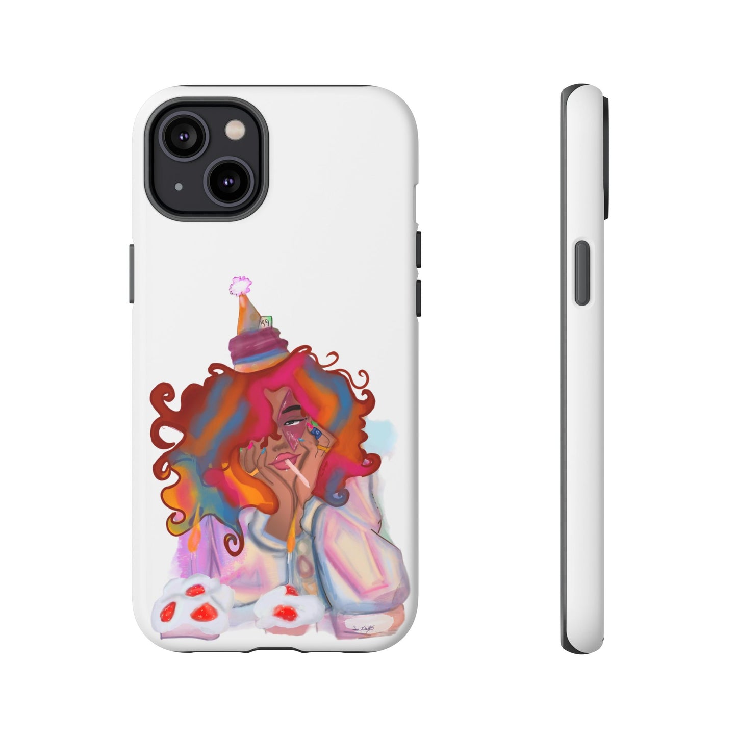 Custom Exclusive ‘ Confetti Hues’  Art Design- Tough Cases