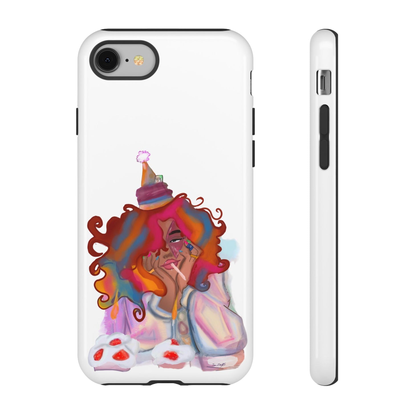 Custom Exclusive ‘ Confetti Hues’  Art Design- Tough Cases