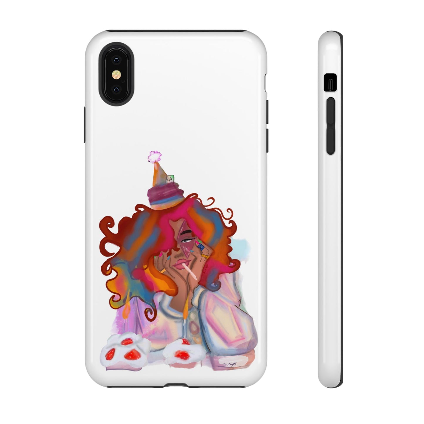 Custom Exclusive ‘ Confetti Hues’  Art Design- Tough Cases