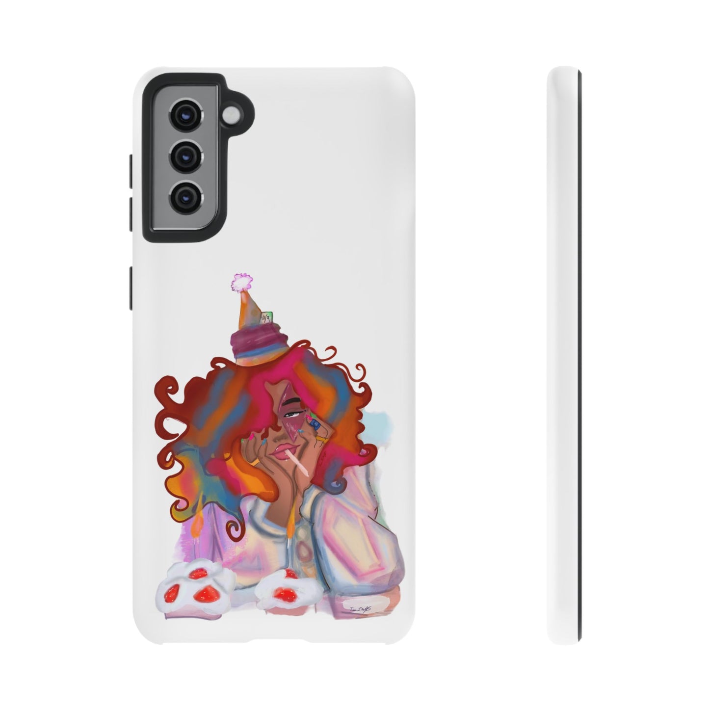 Custom Exclusive ‘ Confetti Hues’  Art Design- Tough Cases