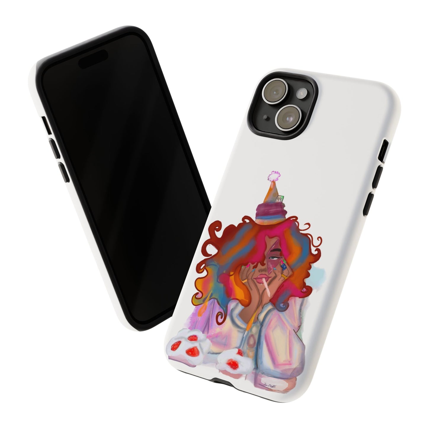 Custom Exclusive ‘ Confetti Hues’  Art Design- Tough Cases