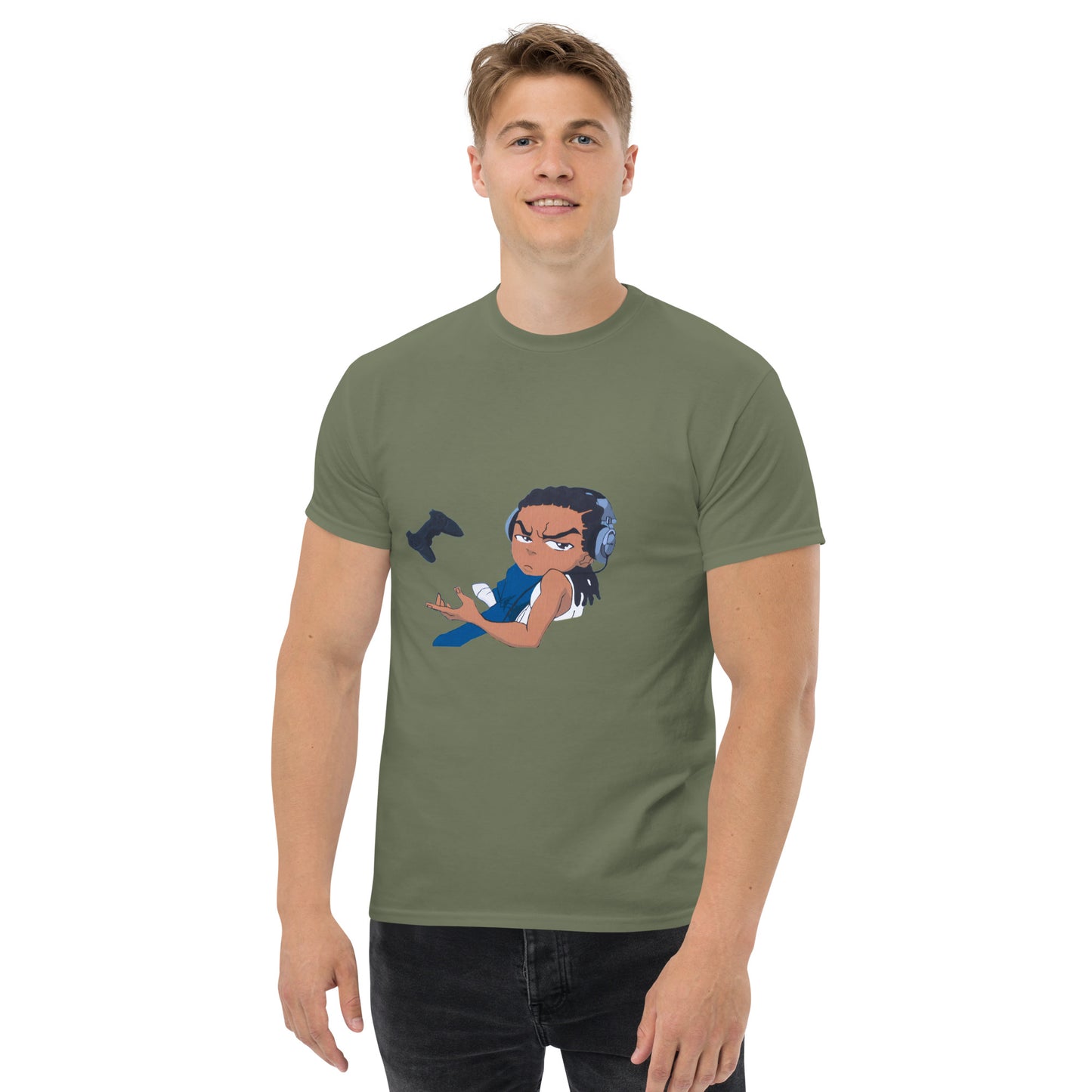 Exclusive Mens "Gamer" Classic Cartoon Tee (On Sale)